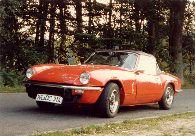 J&uuml;rgens allererster Triumph Spitfire 1500!